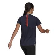 T-shirt femme adidas AEROREADY Designed 2 Move 3-Stripes Sport